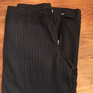 gucci pinstripe pants